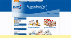 Desktop Screenshot of metax-shop.org